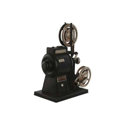 Ukrasna figura Home ESPRIT Crna Srebrna Vintage Klasična kinematografija 23,5 x 11 x 24,5 cm Cijena