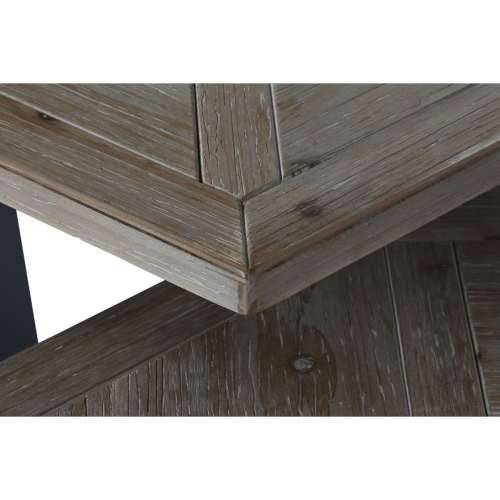 Stolić za dnevni boravak Home ESPRIT Crna Prirodno Metal Jelovina 118 x 78 x 45 cm Cijena