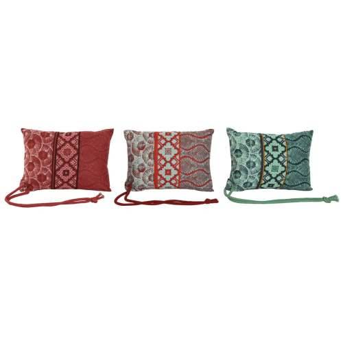 Jastuk Home ESPRIT Crvena Zelena Koraljni 30 x 10 x 20 cm (3 kom.) Cijena
