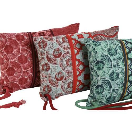 Jastuk Home ESPRIT Crvena Zelena Koraljni 30 x 10 x 20 cm (3 kom.) Cijena
