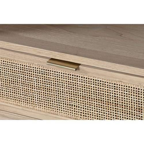 Namještaj za TV kabinet Home ESPRIT zlatan Prirodno Ratan Jela 120 x 40 x 60 cm Cijena