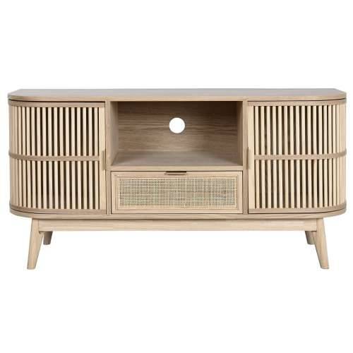 Namještaj za TV kabinet Home ESPRIT zlatan Prirodno Ratan Jela 120 x 40 x 60 cm Cijena