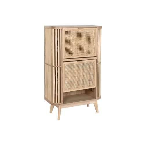 Ormarić za cipele Home ESPRIT zlatan Prirodno Ratan Jelovina Tropsko 70 x 29 x 115 cm Cijena