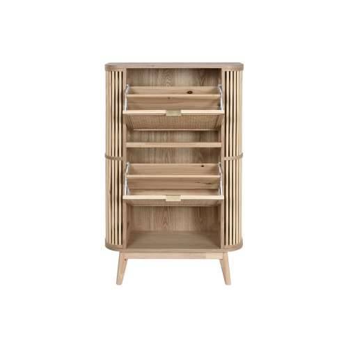 Ormarić za cipele Home ESPRIT zlatan Prirodno Ratan Jelovina Tropsko 70 x 29 x 115 cm Cijena