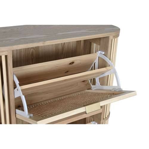 Ormarić za cipele Home ESPRIT zlatan Prirodno Ratan Jelovina Tropsko 70 x 29 x 115 cm Cijena