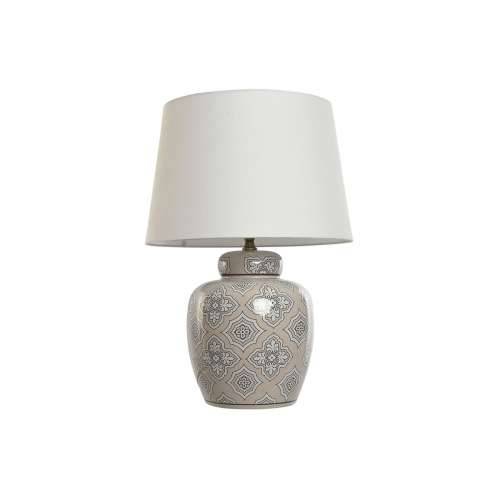Stolna svjetiljka Home ESPRIT Bijela Bež Keramika 50 W 220 V 43,5 x 43,5 x 61 cm Cijena