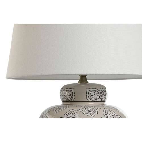 Stolna svjetiljka Home ESPRIT Bijela Bež Keramika 50 W 220 V 43,5 x 43,5 x 61 cm Cijena