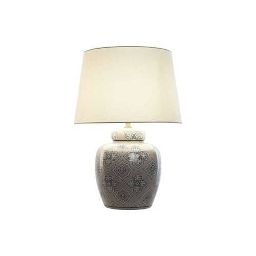 Stolna svjetiljka Home ESPRIT Bijela Bež Keramika 50 W 220 V 43,5 x 43,5 x 61 cm Cijena