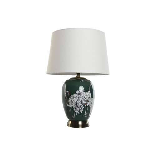 Stolna svjetiljka Home ESPRIT Bijela Zelena Turkizno zlatan Keramika 50 W 220 V 40 x 40 x 59 cm Cijena