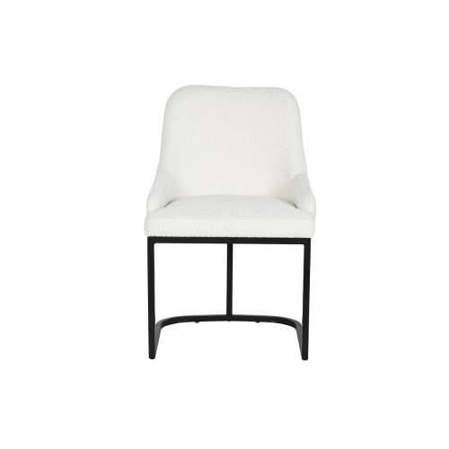 Blagavaonska stolica Home ESPRIT Bijela Crna 54 x 61 x 82,5 cm Cijena