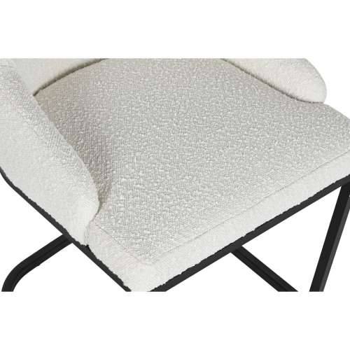 Blagavaonska stolica Home ESPRIT Bijela Crna 54 x 61 x 82,5 cm Cijena