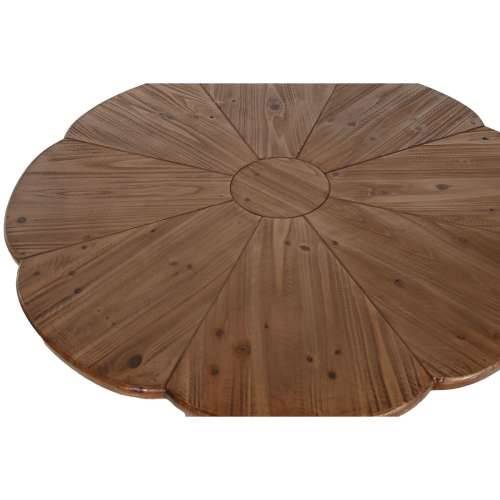 Blagavaonski stol Home ESPRIT Prirodno Drvo 100 x 100 x 77 cm Cijena