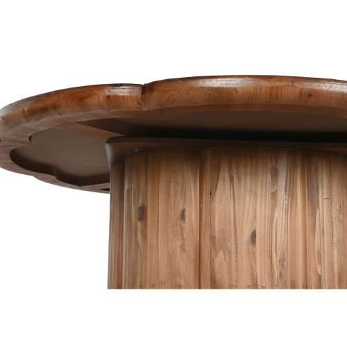 Blagavaonski stol Home ESPRIT Prirodno Drvo 100 x 100 x 77 cm Cijena