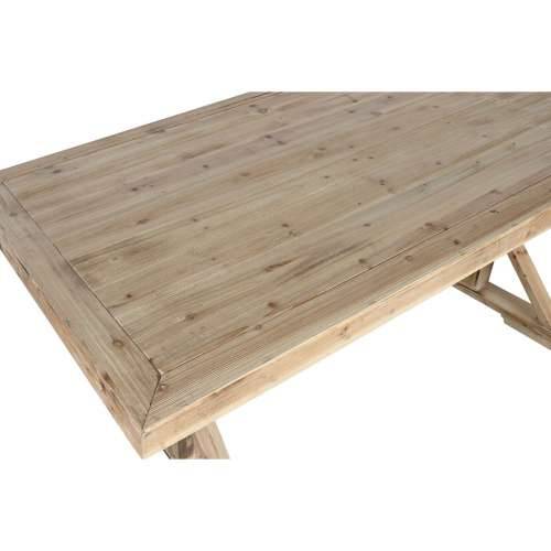 Blagavaonski stol Home ESPRIT Prirodno Drvo 200 x 100 x 80 cm Cijena