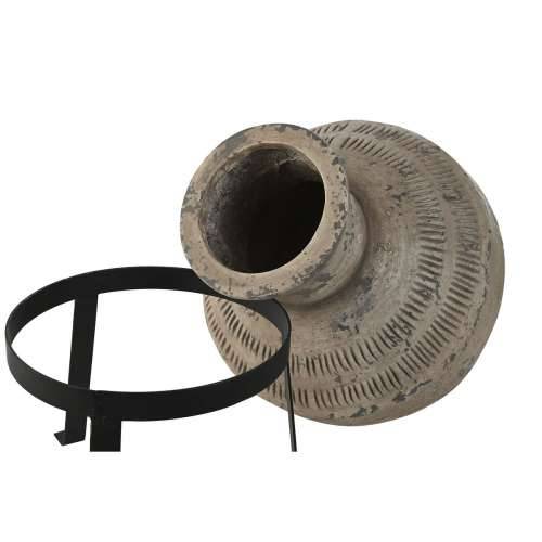 Vrč Home ESPRIT Crna Bež Metal magnezij 28 x 28 x 47 cm Cijena