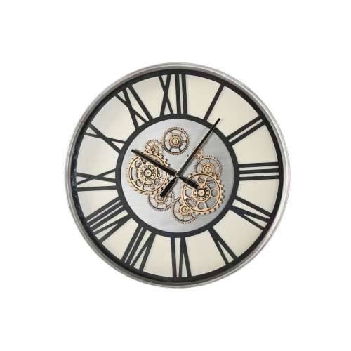 Zidni sat Home ESPRIT Crna Metal Kristal 60 x 8 x 60 cm Cijena