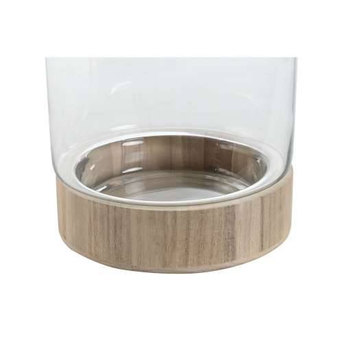 Vrč Home ESPRIT Providan Prirodno Drvo Kristal 21 x 21 x 42 cm Cijena