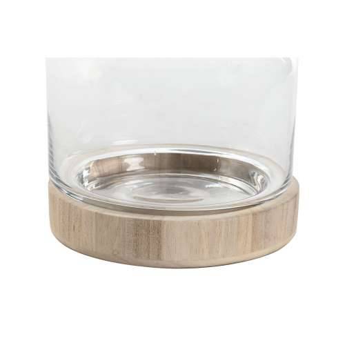 Vrč Home ESPRIT Providan Prirodno Drvo Kristal 18 x 18 x 24 cm Cijena