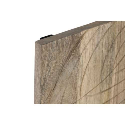 Zidni Ukras Home ESPRIT Prirodno moderan Biljni list 90 x 3 x 90 cm (9 Dijelovi) Cijena