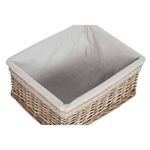 Košara za prljavo rublje Home ESPRIT Bež Prirodno ispleten od pruća Shabby Chic 47 x 35 x 55 cm 5 Dijelovi Cijena