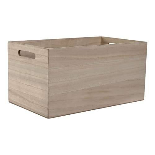 Cutie Decorativă Home ESPRIT Pisana Prirodno Drvo MDF 36 x 21 x 18 cm Cijena