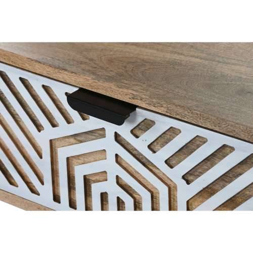 Stolić za dnevni boravak Home ESPRIT Bijela Drvo Manga 115 x 60 x 40 cm Cijena