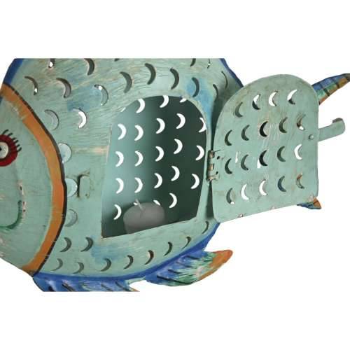 Ukrasna figura Home ESPRIT Riba Mediteran 40 x 9 x 30 cm Cijena