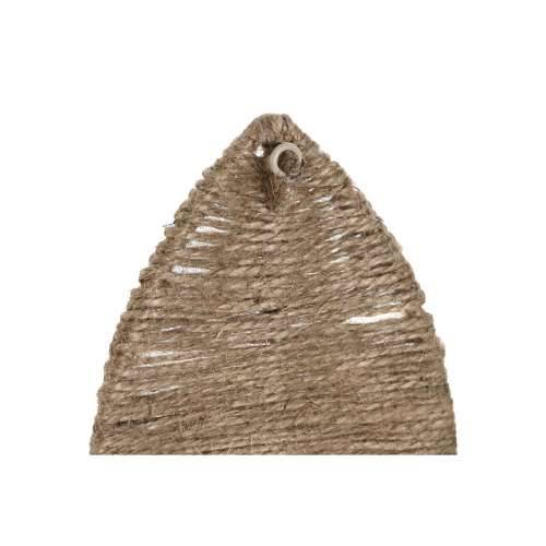 Zidna vješalica Home ESPRIT Prirodno Juta Metal 12 x 4 x 26 cm Cijena