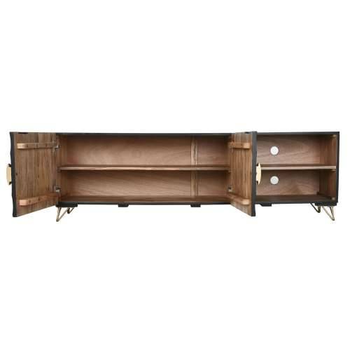 Namještaj za TV kabinet Home ESPRIT Crna Metal Drvo Manga 160 x 40 x 50 cm Cijena