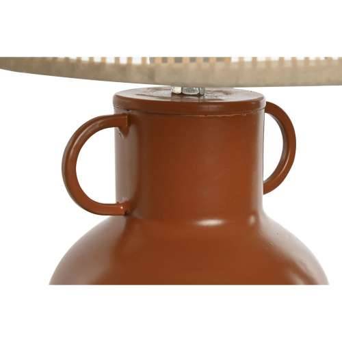 Stolna svjetiljka Home ESPRIT Bijela Prirodno Terakota Metal Bambus 50 W 220 V 22 x 22 x 33 cm (2 kom.) Cijena