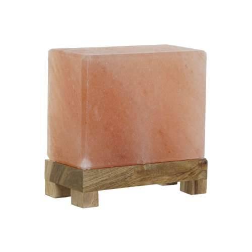Stolna svjetiljka DKD Home Decor Smeđa Roza Sol Drvo akacije 15 W 220 V 17 x 7 x 16 cm Cijena