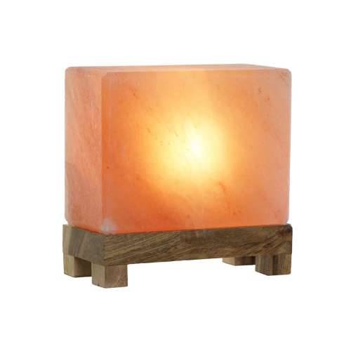 Stolna svjetiljka DKD Home Decor Smeđa Roza Sol Drvo akacije 15 W 220 V 17 x 7 x 16 cm Cijena