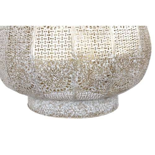 Stropna svjetiljka Home ESPRIT Bijela zlatan Metal 40 W 40 x 40 x 55 cm Cijena