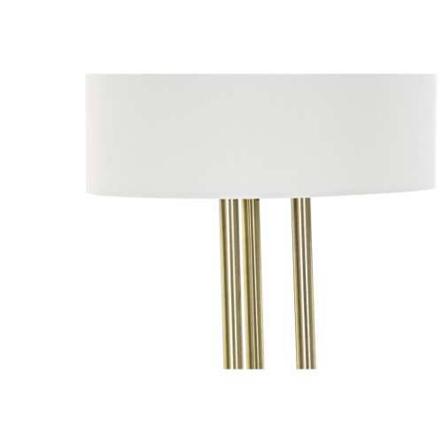 Podna svjetiljka DKD Home Decor Bijela zlatan Metal 50 W 220 V 33 x 33 x 165 cm Cijena