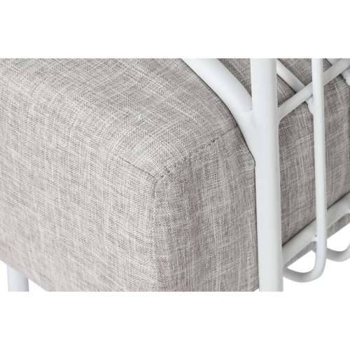 Kauč Home ESPRIT Bijela Bež Metal 180 x 66 x 66 cm Cijena