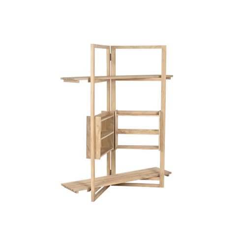 Polica Home ESPRIT Prirodno Drvo Manga Drvo MDF 130 x 35 x 160 cm Cijena