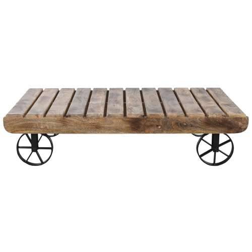 Stolić za dnevni boravak Home ESPRIT Crna Prirodno Metal Drvo Manga 130 x 80 x 32 cm Cijena
