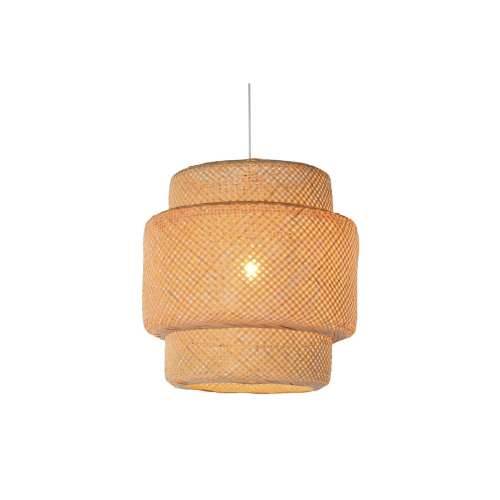 Stropna svjetiljka Home ESPRIT Svijetlo smeđi Bambus 50 x 50 x 55 cm Cijena