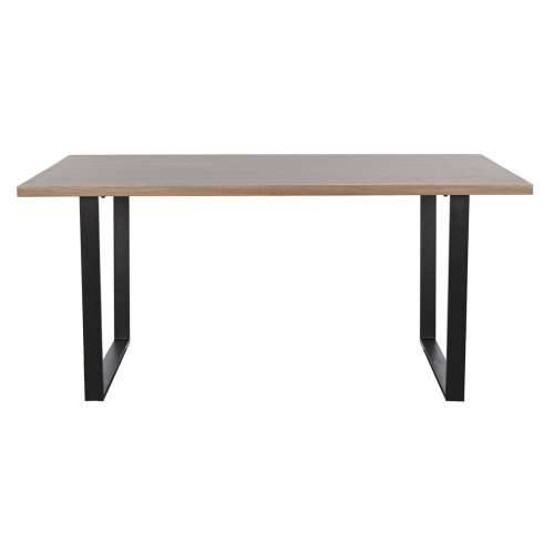 Blagavaonski stol Home ESPRIT Smeđa Crna Željezo Drvo MDF 160 x 90 x 75 cm Cijena