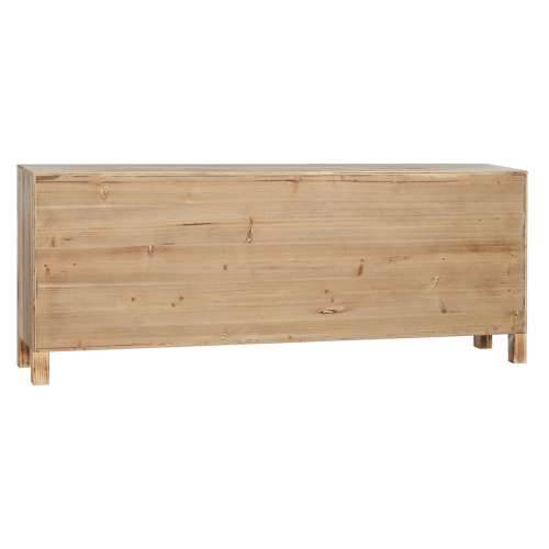 Namještaj za TV kabinet Home ESPRIT Crna Prirodno Jela Drvo MDF 130 x 24 x 51 cm Cijena