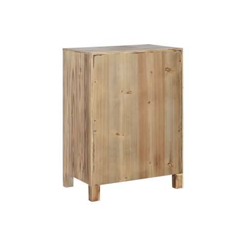 Noćni ormarić Home ESPRIT Crna Prirodno Jelovina Drvo MDF 45 x 34 x 66 cm Cijena