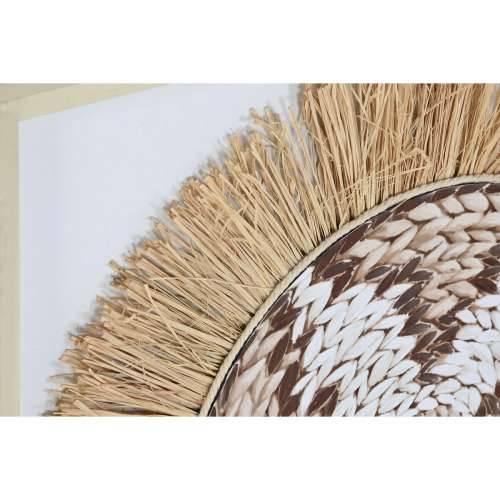 Platno Home ESPRIT Bijela Prirodno Boho 60 x 3 x 60 cm (2 kom.) Cijena
