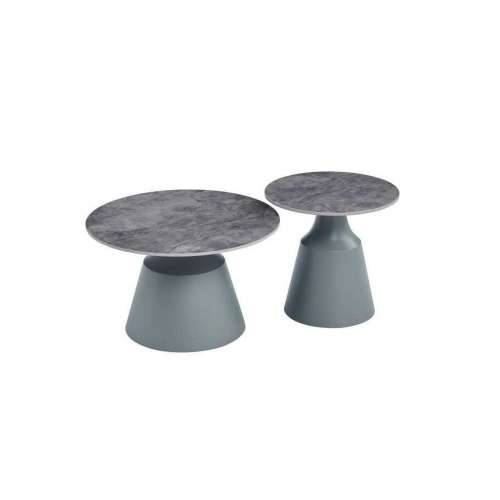Pomoćni stolić Home ESPRIT Siva 70 x 70 x 43 cm 70 x 70 x 1 cm Cijena