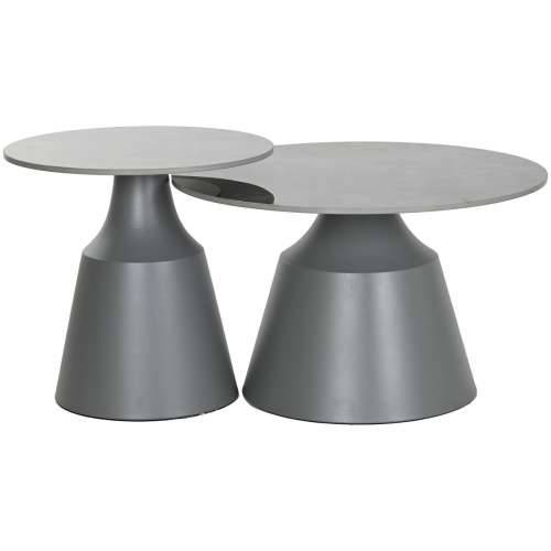 Pomoćni stolić Home ESPRIT Siva 70 x 70 x 43 cm 70 x 70 x 1 cm Cijena