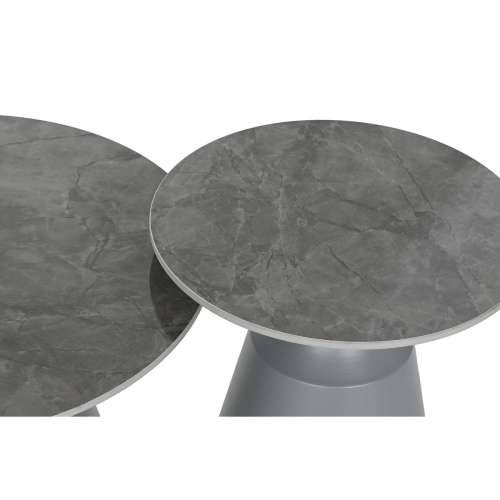 Pomoćni stolić Home ESPRIT Siva 70 x 70 x 43 cm 70 x 70 x 1 cm Cijena