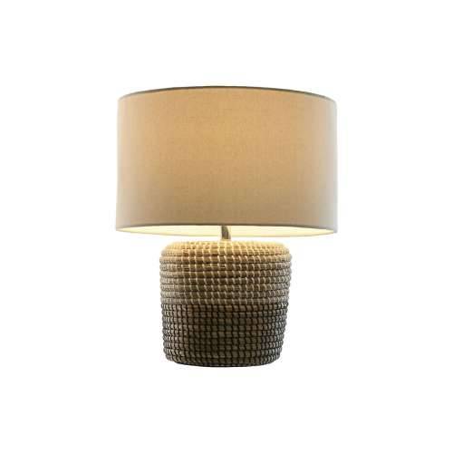 Stolna svjetiljka Home ESPRIT Bijela Smeđa 50 W 220 V 38 x 38 x 47 cm Cijena