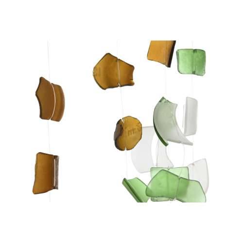 Decorațiune Suspendată Home ESPRIT Plava Bijela Smeđa Boho makrame (2 kom.) (12 kom.) Cijena