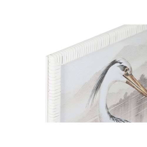 Slika Home ESPRIT Plava Bijela Ptica Orijentalno 50 x 2,5 x 70 cm (2 kom.) Cijena