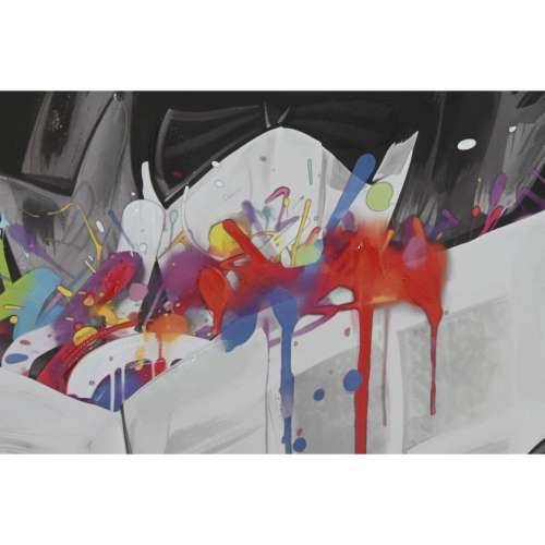 Slika Home ESPRIT polistiren Platno moderan Pas 82,5 x 3,5 x 82,5 cm (2 kom.) Cijena