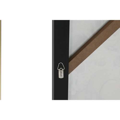 Slika Home ESPRIT polistiren Platno moderan Pas 82,5 x 3,5 x 82,5 cm (2 kom.) Cijena
